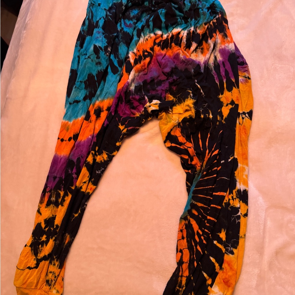 Colorful Tie-Dye Kids Bottoms
